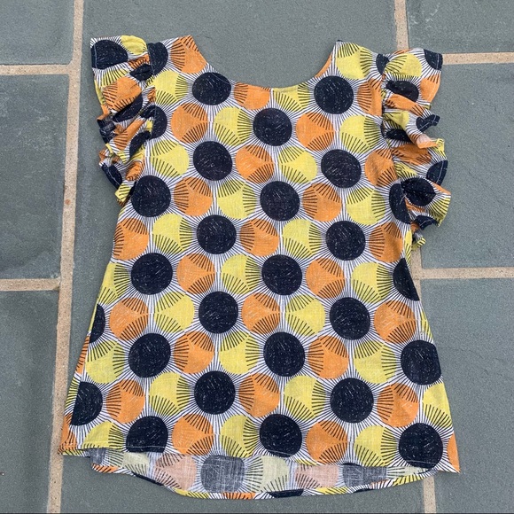 Floral Ruffled Top - Picture 2 of 6